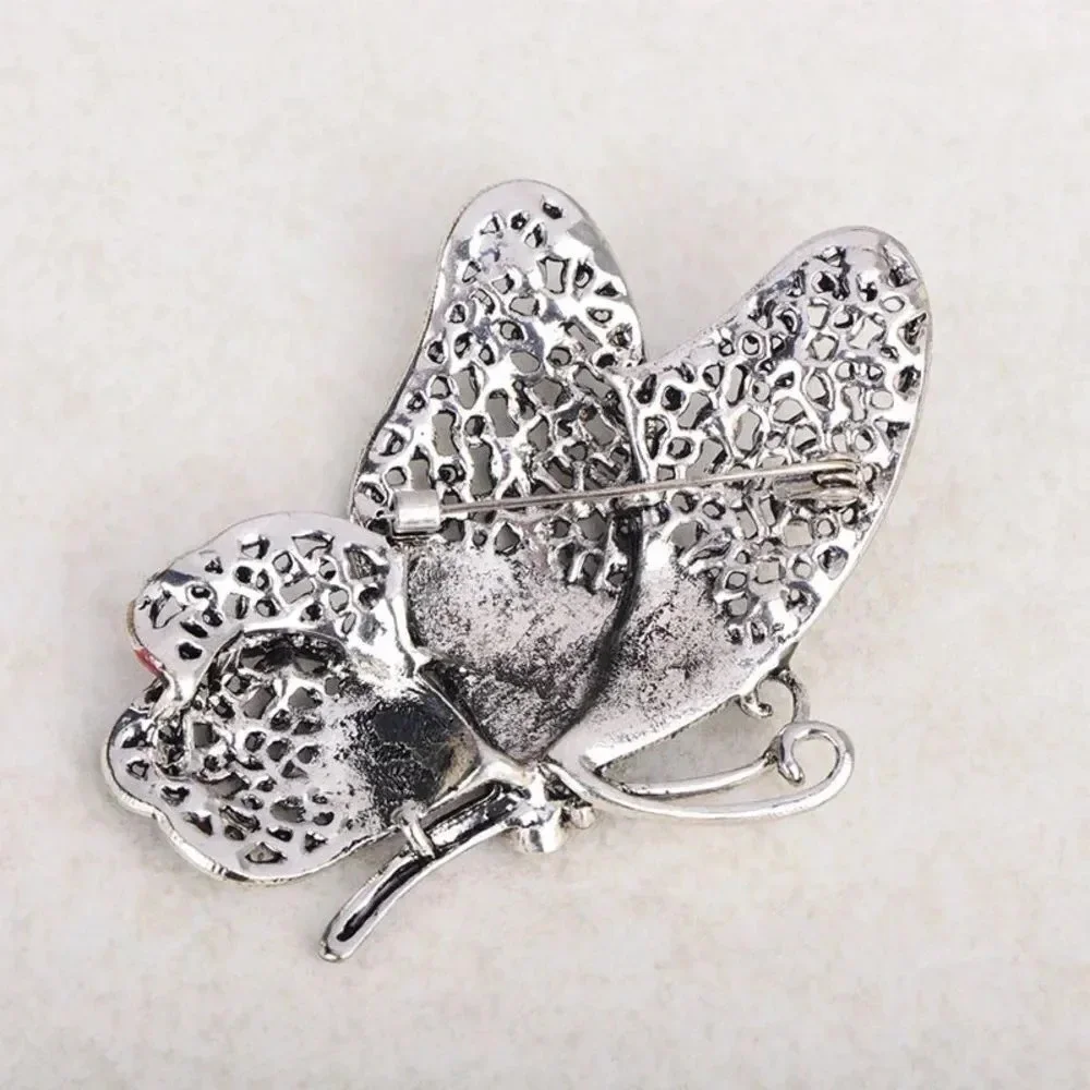 VQ Vintage Style Butterfly Brooch